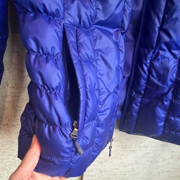 Kenneth Cole Winter Puffer Jacket Duck Down & Waterfowl Feathers Sz Large Purple - Picture 6 of 16